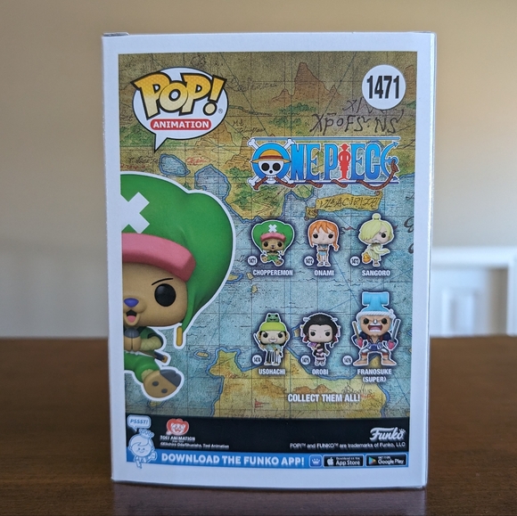 Funko Pop One Piece Flocked Exclusive Chopperemon Tony Tony Chopper NEW - Picture 2 of 8